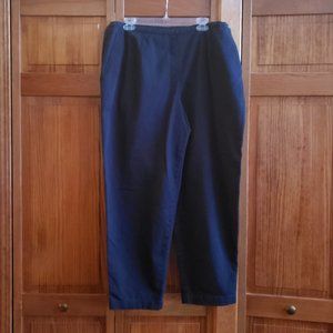 ELISABETH  black pants sz 18 woman's